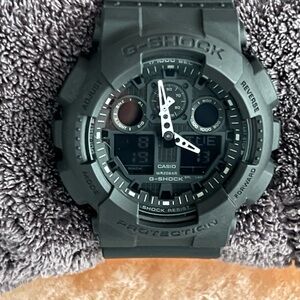 G-Shock Gray Analog-Digital Watch